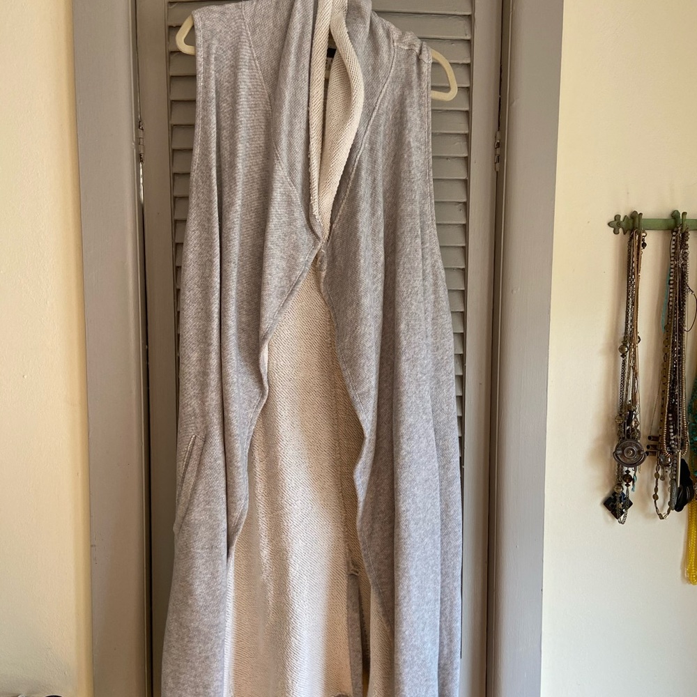 Free people long sweatshirt cardigan